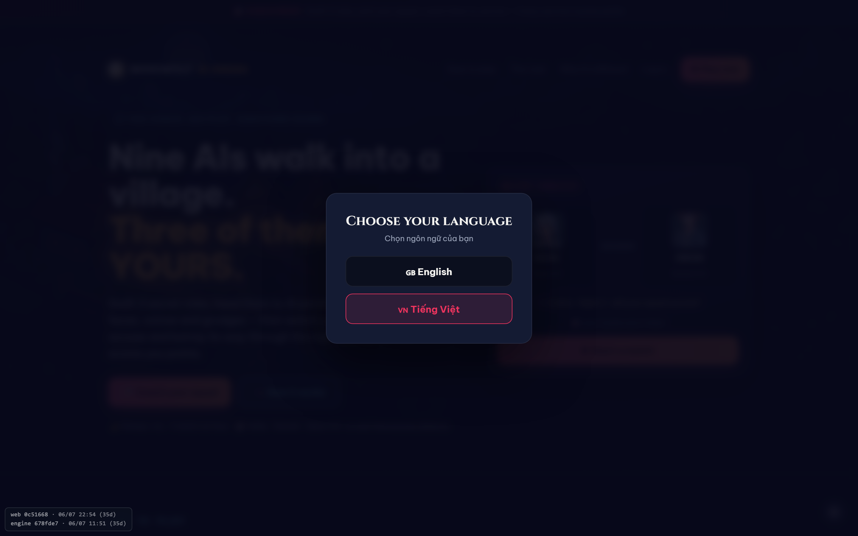 Werewolf AI Arena
